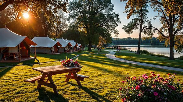 Vacances inoubliables : le camping de luxe à la française